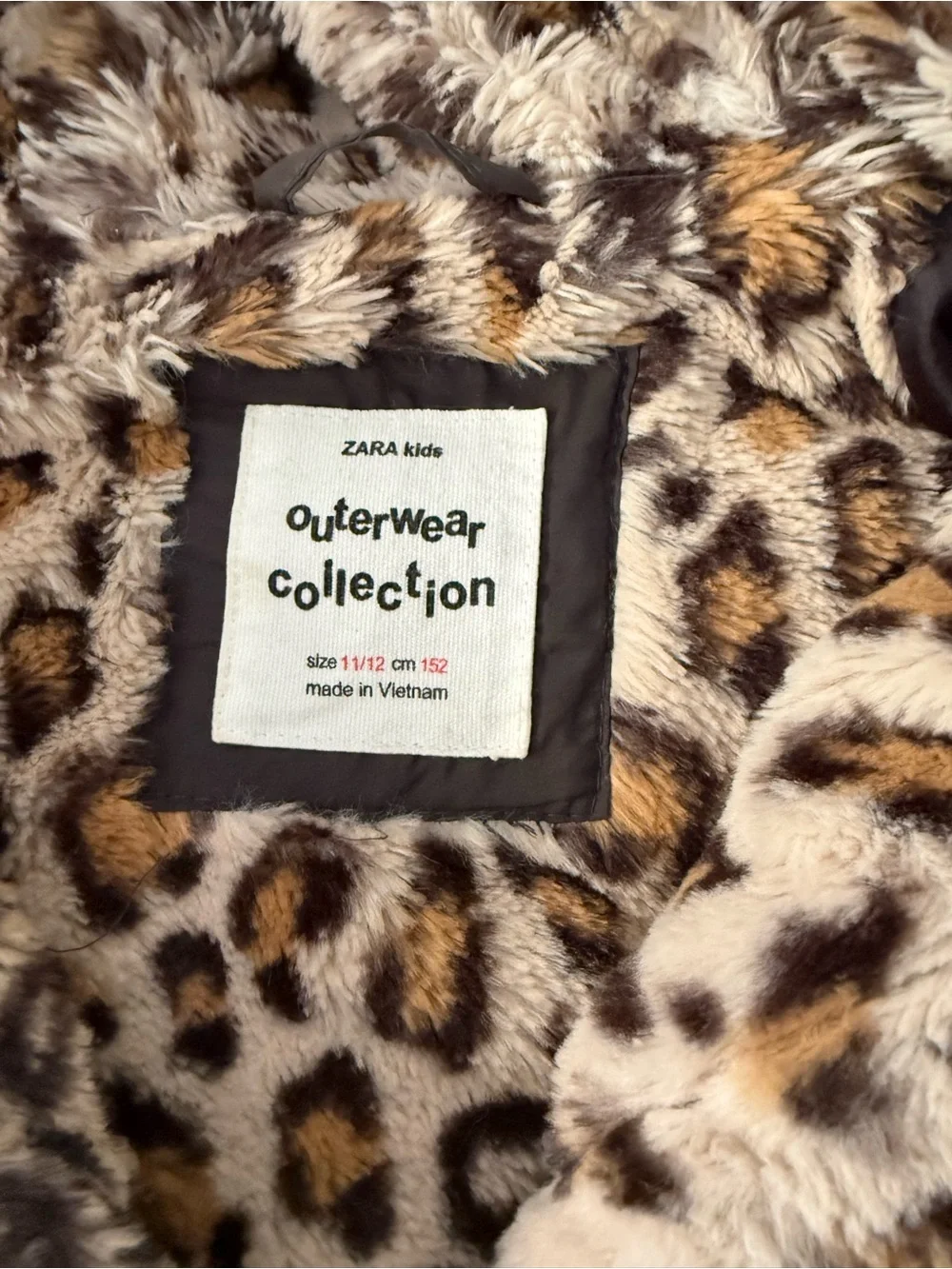 Zara puffer coat